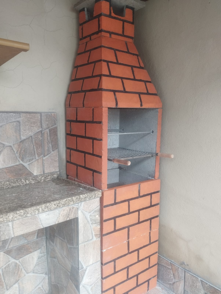 Churrasqueira 55cm Simples com 1 Grelha Inox